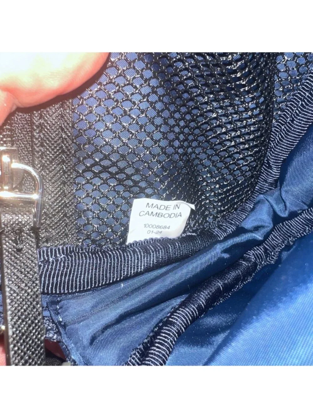 ADORABLE AUTHENTIC TORY BURCH NYLON BLUE BUM BAG NEW WITH TAGS!